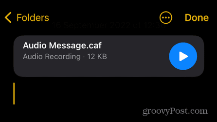 iphone shranjeno sporočilo