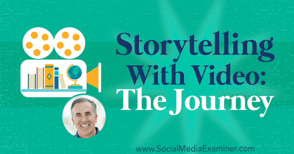 Pripovedovanje zgodb z videom: Potovanje z vpogledi Michaela Stelznerja v podcast Social Media Marketing.