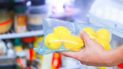 Kako shraniti limone v hladilniku? Predlogi, da limona ne postane plesen