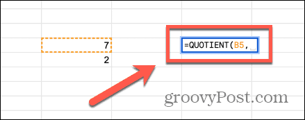 google sheets vejica