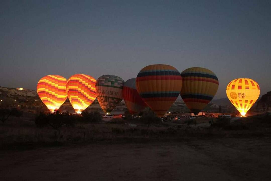 550 tisoč turistov je Kapadokijo opazovalo z neba