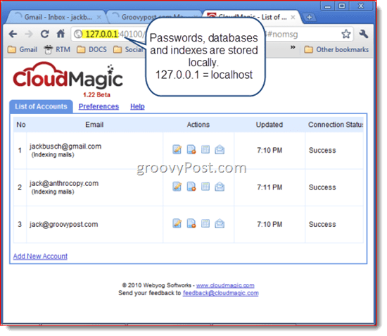 CloudMagic: takojšnje iskanje po Gmailu
