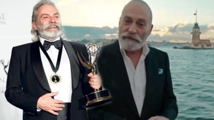 Haluk Bilginer je pred Deviškim stolpom razglasil nagrado emmy!