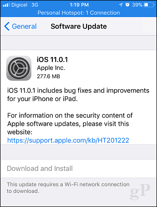 Apple iOS 11.0.1 je izdan in zdaj bi ga morali nadgraditi