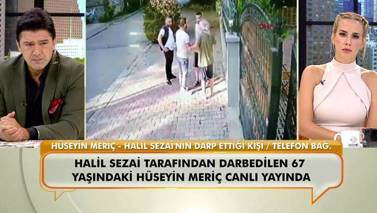 Hüseyin Meriç, ki ga je pretepel Halil Sezai, je v neposredni oddaji razložil, kaj je živel!
