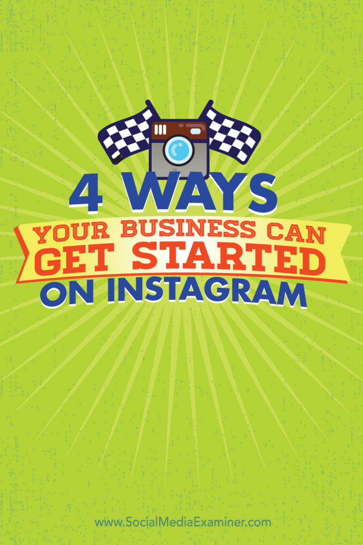 začnite svoje podjetje na instagramu