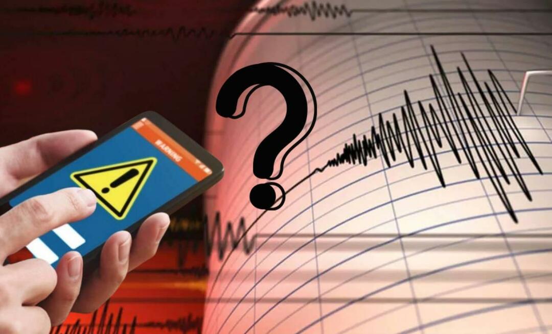 Kako vklopiti sistem za opozarjanje na potres? Kako vklopiti potresno opozorilo IOS? Potresno opozorilo Android