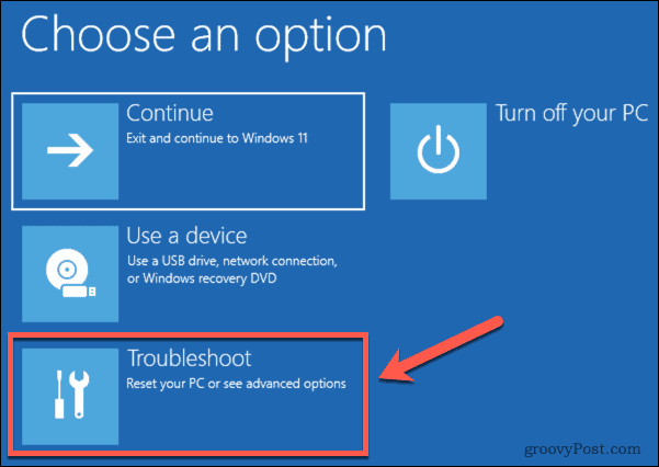 odpravljanje težav z operacijskim sistemom Windows 11