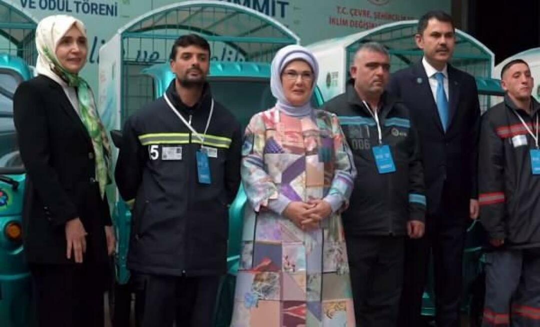 Emine Erdoğan nagovorila otroke in mlade v okviru projekta 'Zero Waste'!