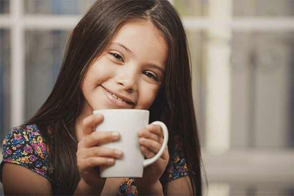 Uživanje kave glede na starost pri otrocih