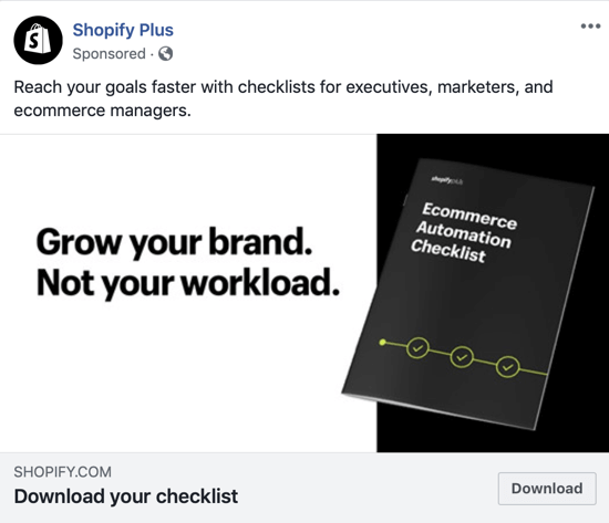 Prilagodite svoje oglaševalske kampanje na Facebooku; 17. korak.