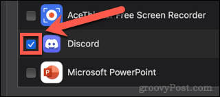 discord dovoljenja za snemanje zaslona mac