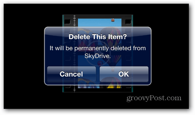 Kako uporabljati koš za smeti v programu Windows SkyDrive