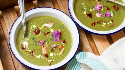 Kako narediti zdravilno juho iz koprive?