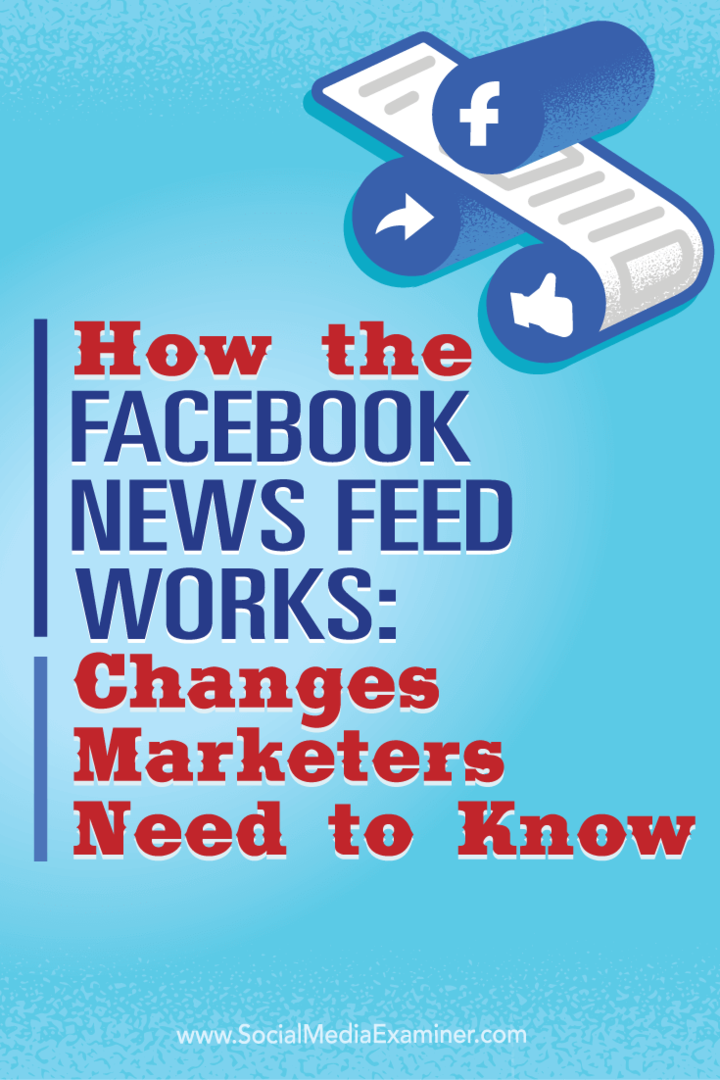 Kako deluje Facebook News Feed: Spremembe tržnikov, ki jih morajo vedeti: Izpraševalec socialnih medijev