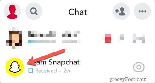 Odprite ikono prijatelja na Snapchatu