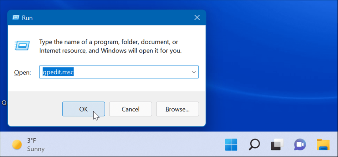 odstranite pripomoček za vreme v sistemu Windows 11