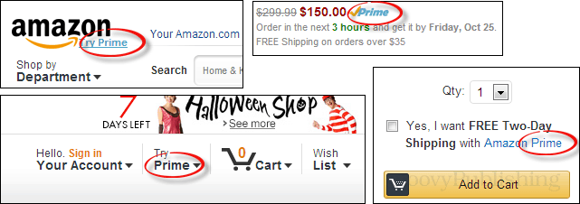 Amazon zviša brezplačni prag super prihrankov za 10 USD