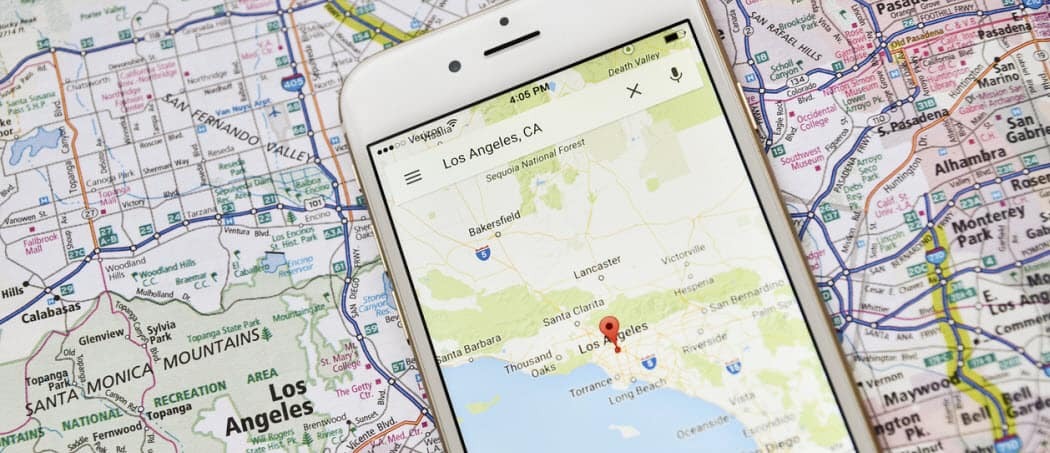 Kako izmeriti razdaljo med lokacijami v Google Zemljevidih