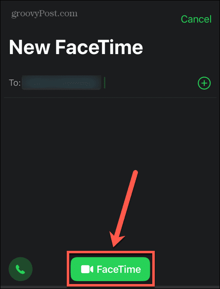 gumb facetime iphone