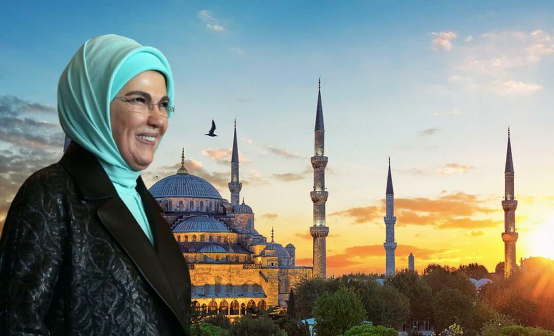Delitev ramazana od Emine Erdoğan: Želim si, da bi ramazan prinesel blaginjo naši državi