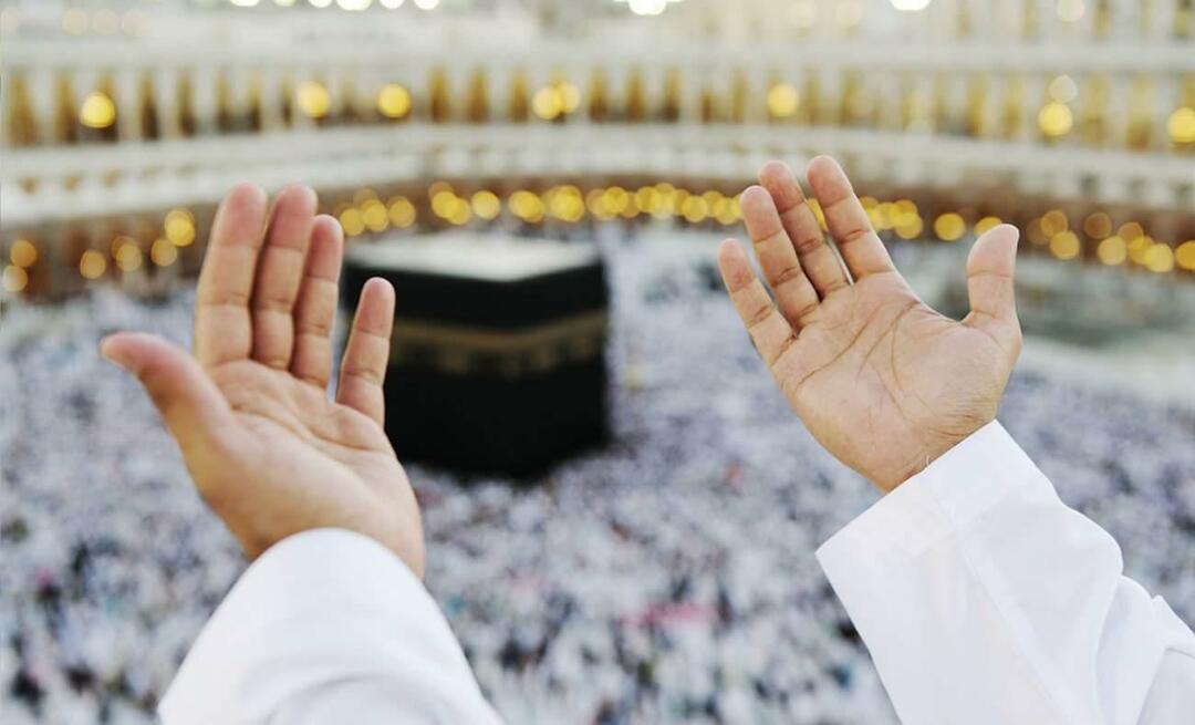 Ali obstaja krožna molitev v islamskih virih?
