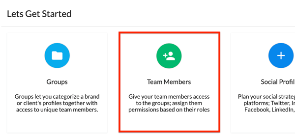 Začnite z dodajanjem članov ekipe v svoj račun Statusbrew.