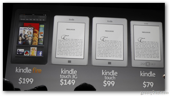 Amazon: Objavil je tri nove bralnike Kindle z novimi 199 USD Kindle Fire Color Tablet BREAKING