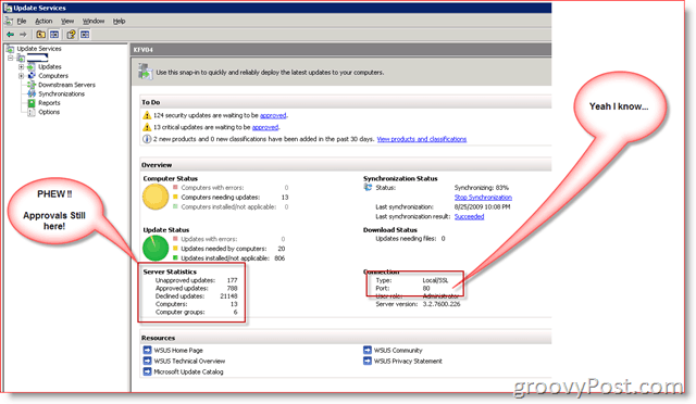 Storitve posodobitve sistema Windows Server (WSUS) 3.0 SP2 izdane [opozorilo o izdaji]