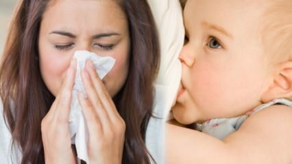 Ali lahko mamice gripe dojijo svojega otroka? Pravila dojenja matere z gripo