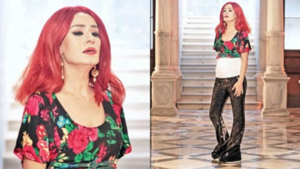 Yıldız Tilbe je pozornost pritegnila z rdečo lasuljo, ki spominja na Aysel Gürel!