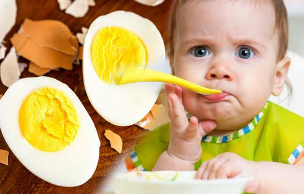 Ali alergija na jajca? Jajčni recept za dojenčke