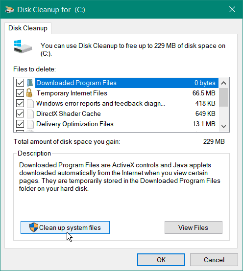čiščenje sistemskih datotek ntfs napaka datotečnega sistema bsod v sistemu Windows