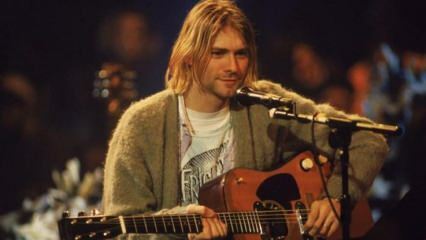 Šest pramenov Kurta Cobaina je šlo na dražbo