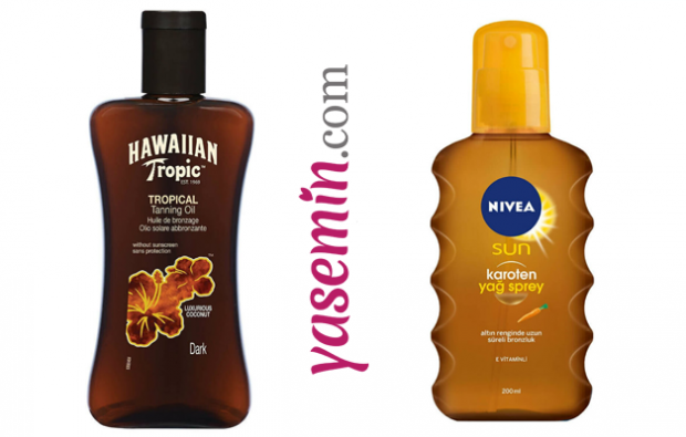 HAWAIIAN TROPIC Sun Oil Coconut F0 200 ml & NIVEA Sun krema za sončenje & bronzer Spray SPF 50 200 ml