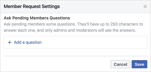 Čakajočim članom Facebook skupine lahko zastavite 3 vprašanja.
