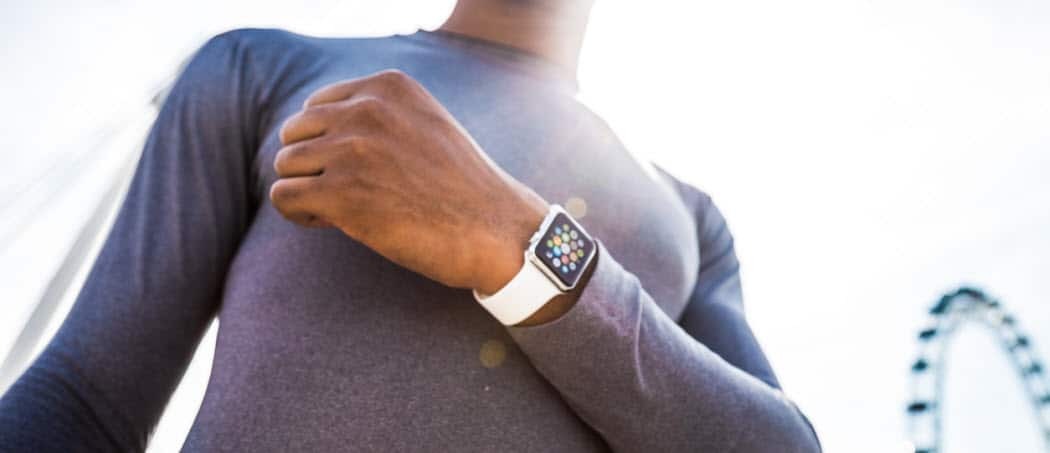 Uporaba Apple Watch za sledenje in doseganje zdravstvenih ciljev