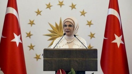 Prva dama Erdoğan je pozdravila žene ambasadorjev