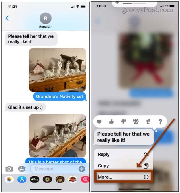  iPhone iMessages Več
