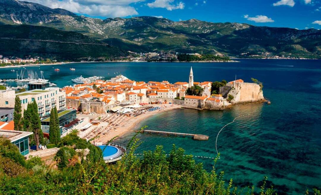 Kje je Črna gora? Katere kraje je treba obiskati v Črni gori? Ali Črna gora potrebuje vizum?