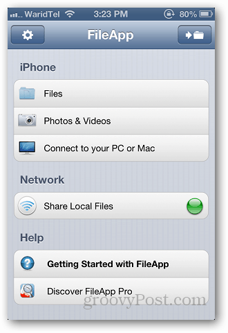 Prenos datotek ios 4