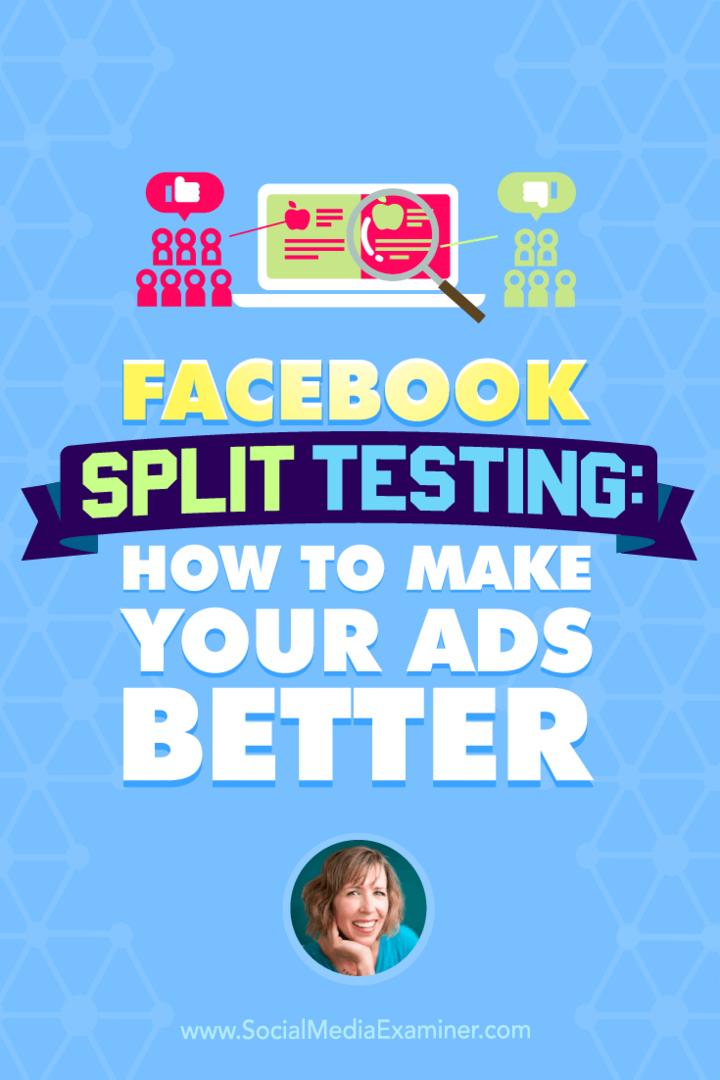 Facebook Split Test: Kako izboljšati oglase: Izpraševalec socialnih medijev