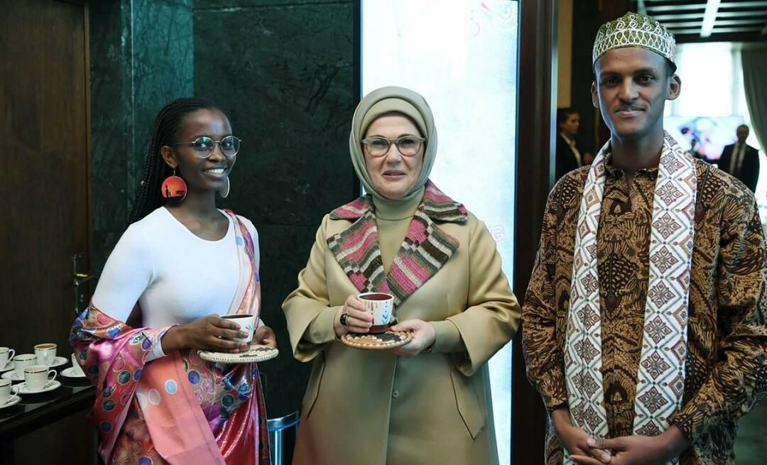 Emine Erdoğan je prišla skupaj z združenjem Afriške hiše! Afriške države podajajo roko pomoči ...