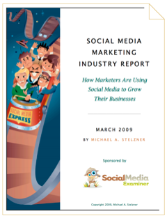 poročilo industrije trženja družbenih medijev 2009