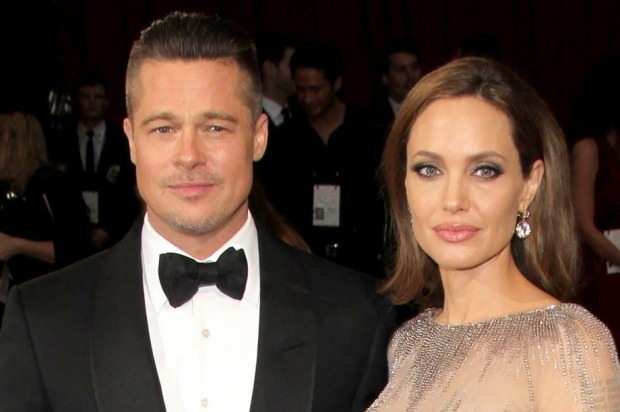 Angelina Jolie in Brad Pitt se spopadata