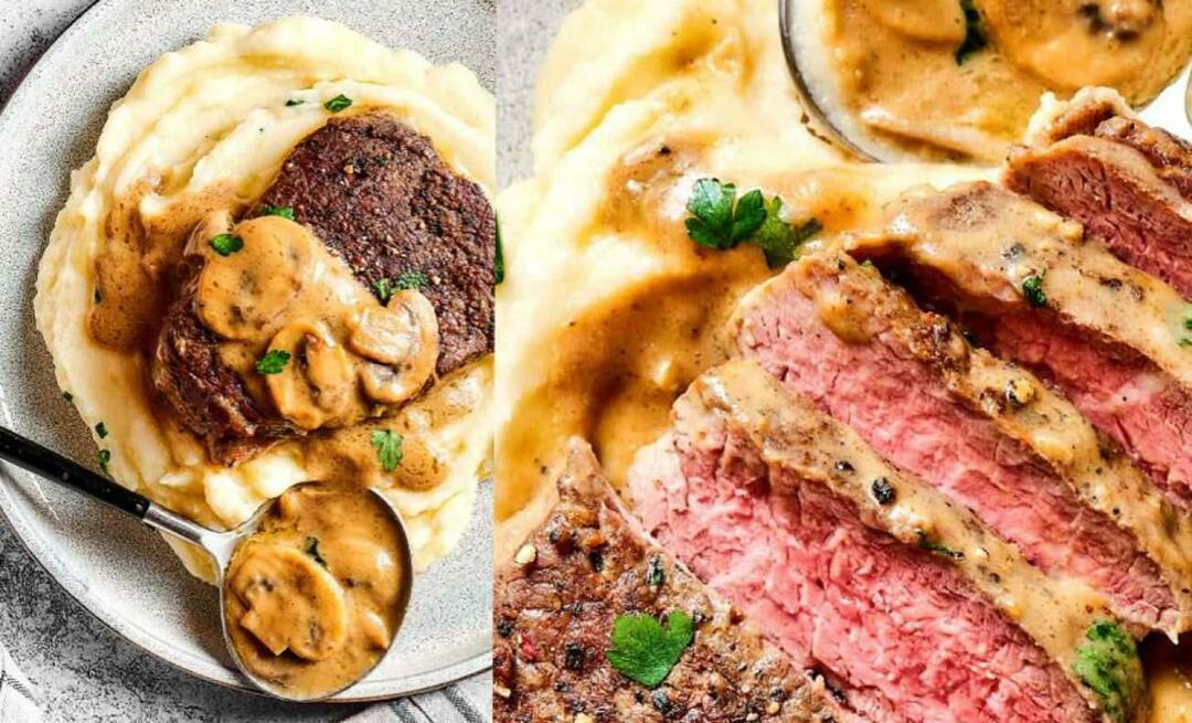 Kako pripraviti Steak Diana? Steak Diane recept!