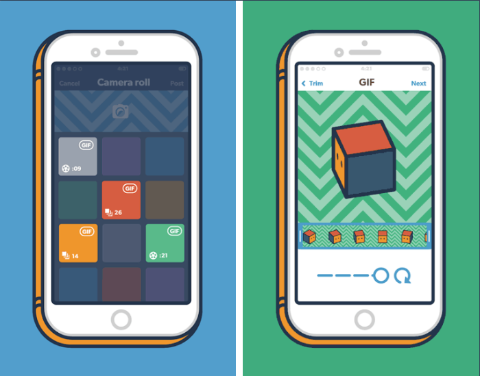 tumblr orodje za ustvarjanje gifov za iOS