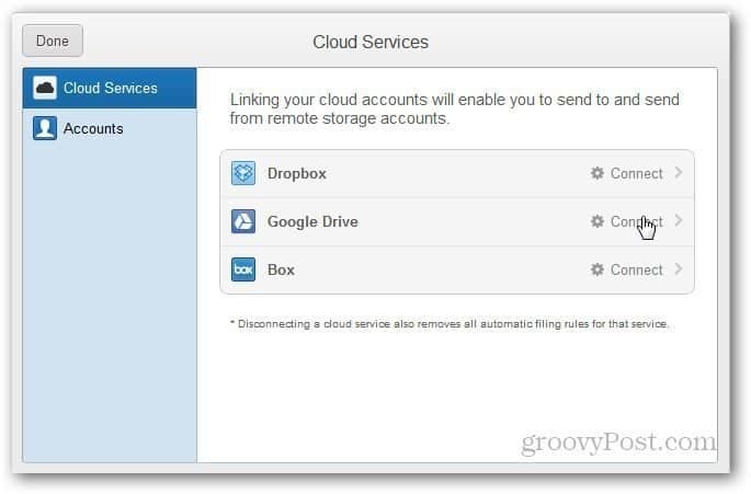 Samodejno pošljite Gmail priloge v Google Drive, Dropbox in Box