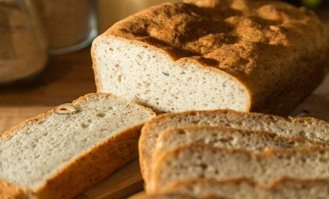 Kako pripraviti kruh brez glutena? Recept za brezglutenski dietni kruh! Kakšna moka se uporablja za pripravo brezglutenskega kruha?
