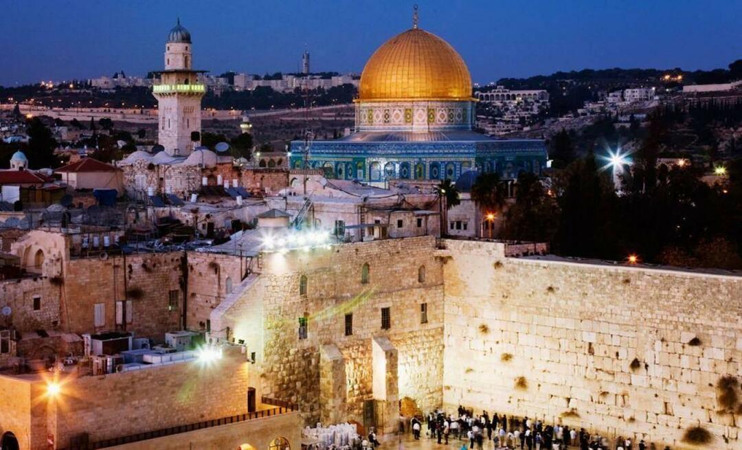 V katerih mesecih je bolje obiskati Jeruzalem? Zakaj je Jeruzalem tako pomemben za muslimane?